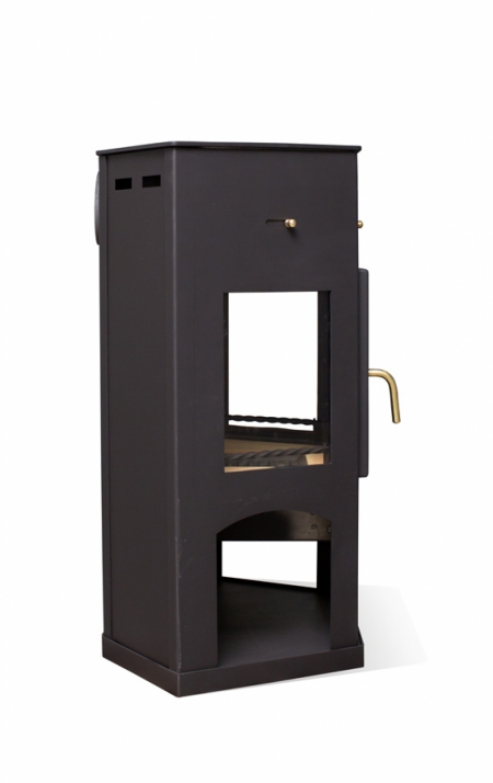 Печь-камин “Енисей  с плитой” АОТ-11,0