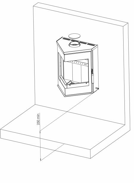 Печь-камин “ЛеМан“ АОТ-6.0