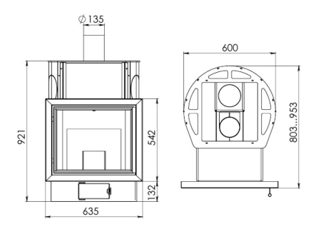 Печь банная  ПБМ 20 LUX