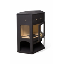 Печь-камин “Енисей  с плитой” АОТ-11,0