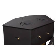 Печь-камин “Енисей  с плитой” АОТ-11,0