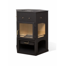 Печь-камин “Енисей  с плитой” АОТ-11,0