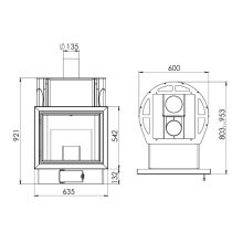 Печь банная  ПБМ 20 LUX