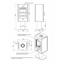 ПЕЧЬ-КАМИН “РОНА” АОТ-6,0-01