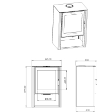 ПЕЧЬ-КАМИН “СЕВАН 7” АОТ 7.0-05