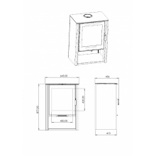 Печь-камин “Севан 7В” АОТ 7.0-05